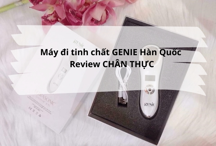 Máy bắn tinh chất không kim Hàn Quốc - Genie