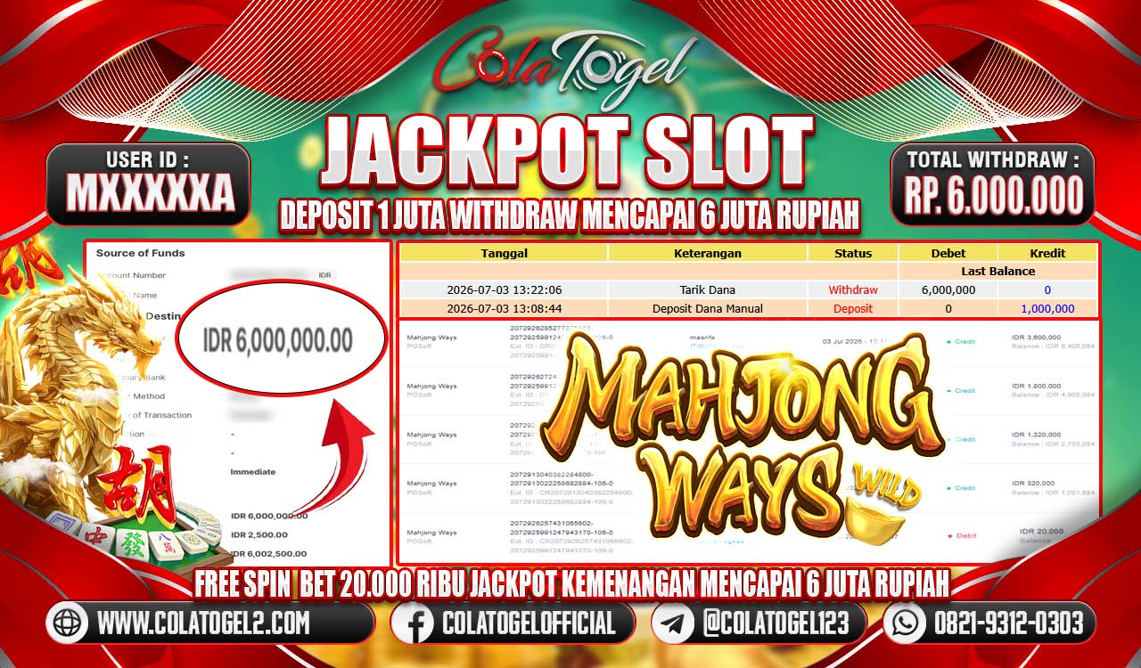 JACKPOT SLOT GACORR!!