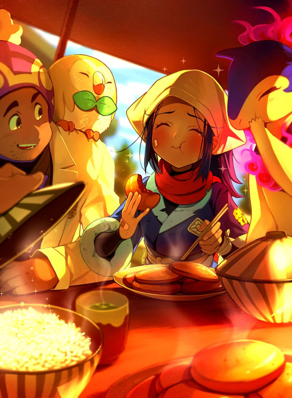 akari-rowlet-typhlosion-and-laventon-pok