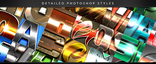 Detailed Photoshop Styles
