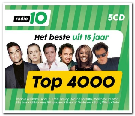 VA - Radio 10 - Het Beste Uit 15 jaar Top 4000 [5CD Box Set] (2019)