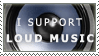 loud music
