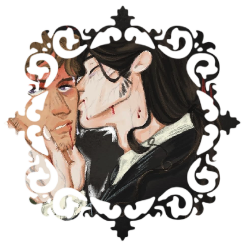 art of louis de pointe du lac from the vampire chronicles. credit nasnyys, tumblr.