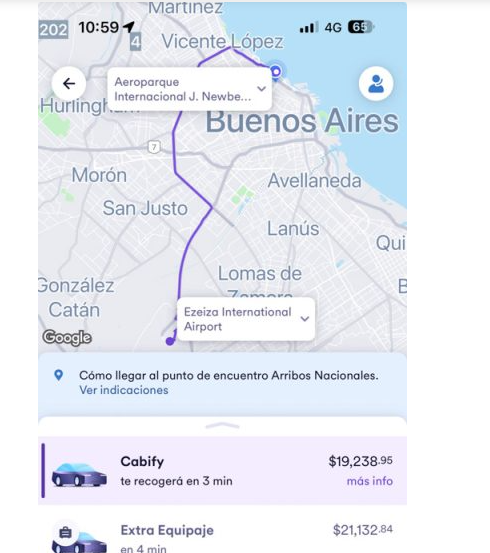 ¿Cuánto cuesta hoy moverse entre Ezeiza y Aeroparque? - Foro Argentina y Chile