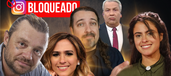 4 famosos que me bloquearam e seus motivos: Tata Werneck, Richard Rasmussen, Sikera Jr e Hana Khalil