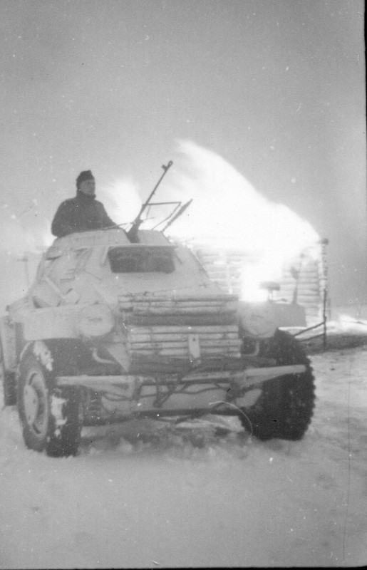 Panzer Aufkl. Abt. 23 , Panzerspähwagen Kampfein
