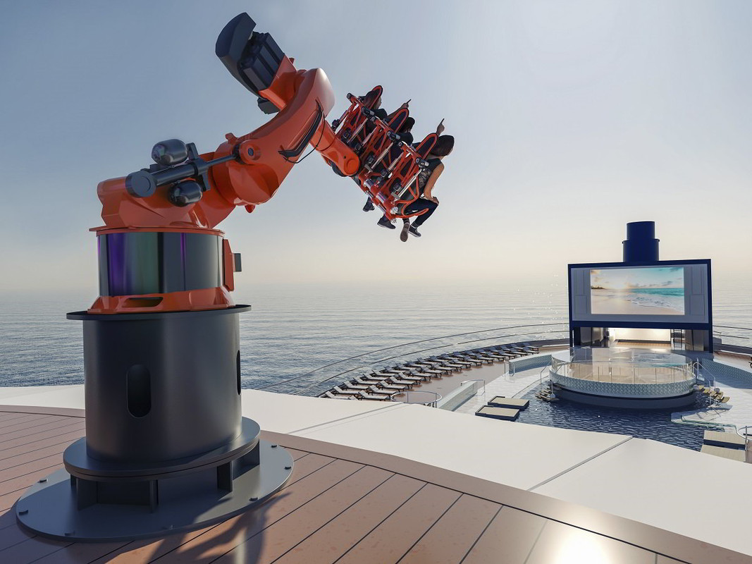 ROBOTRON, la prima attrazione robotica su una Nave da Crociera