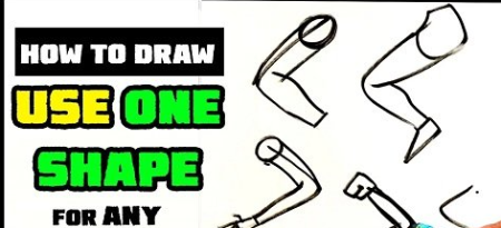 How to Draw : One Shape for ANY Arm or Leg