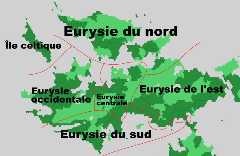 subdivisions eurysiennes