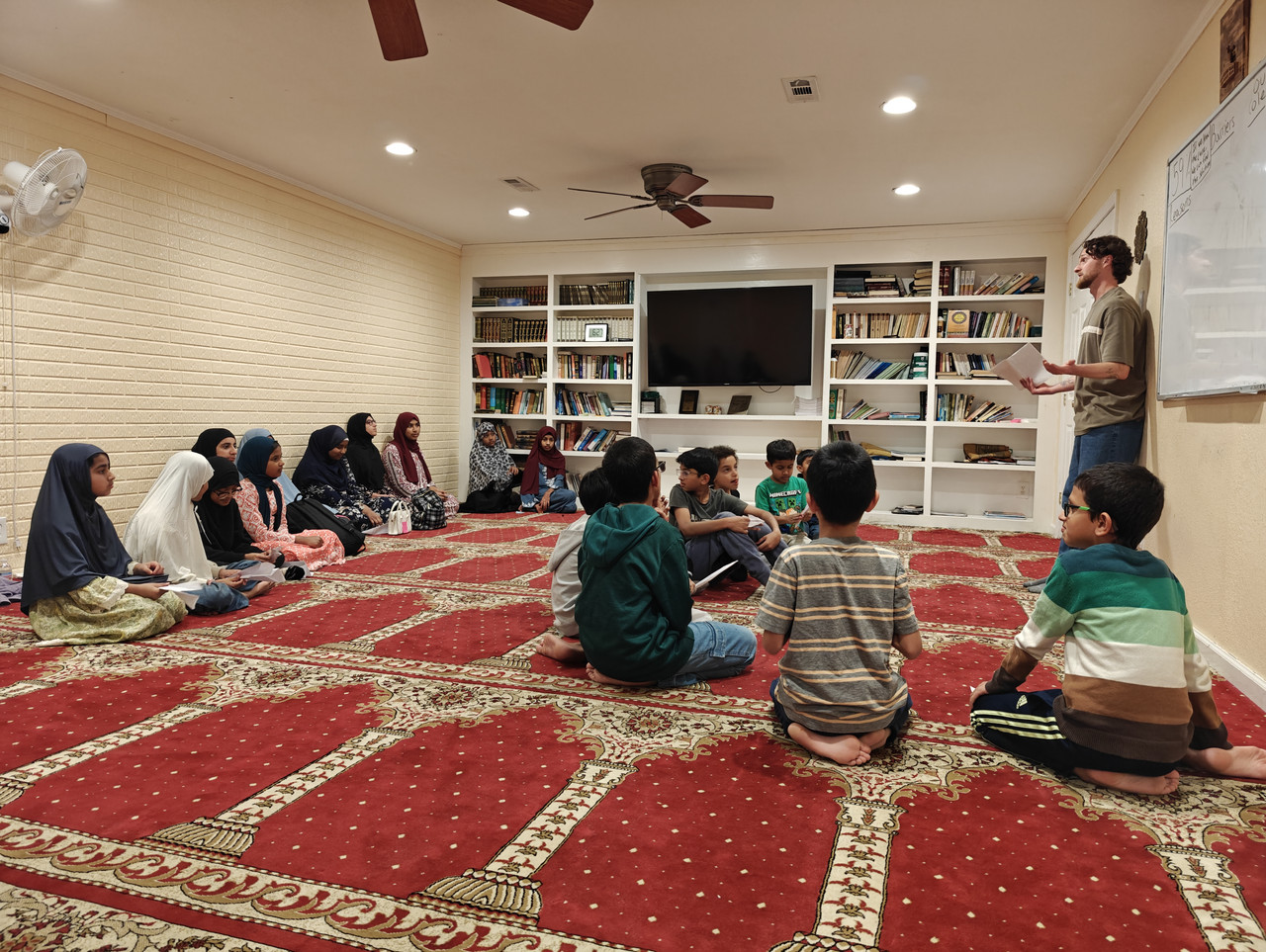 Group of children in outdoor setting