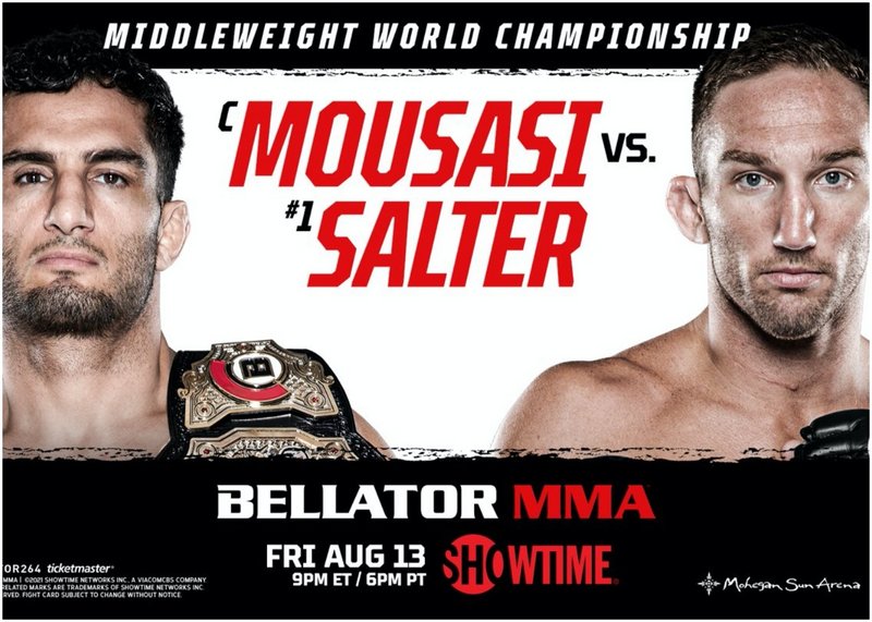 Гегард Мусаси срещу Джон Солтър на Bellator 264 