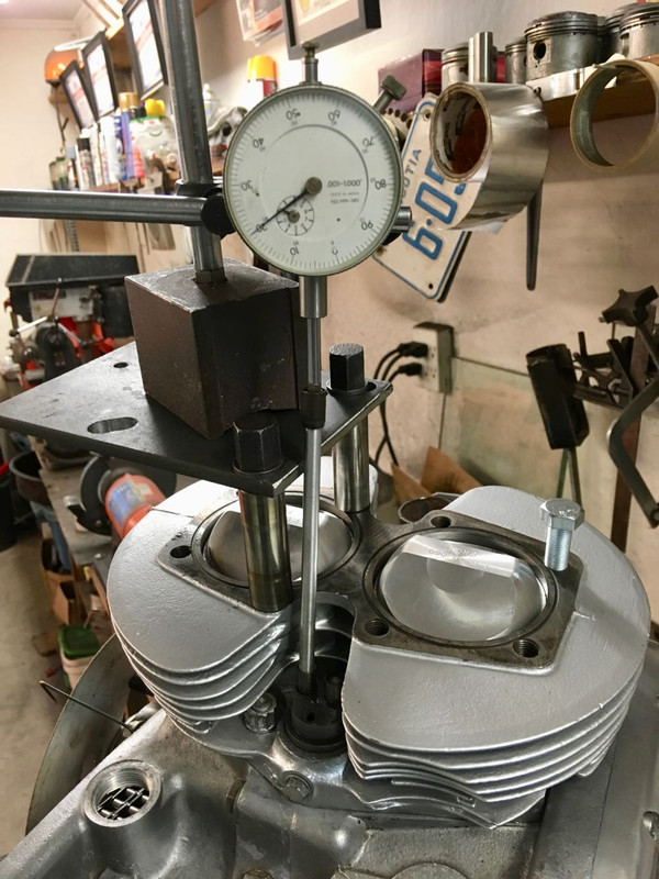 T100 checking valve timing
