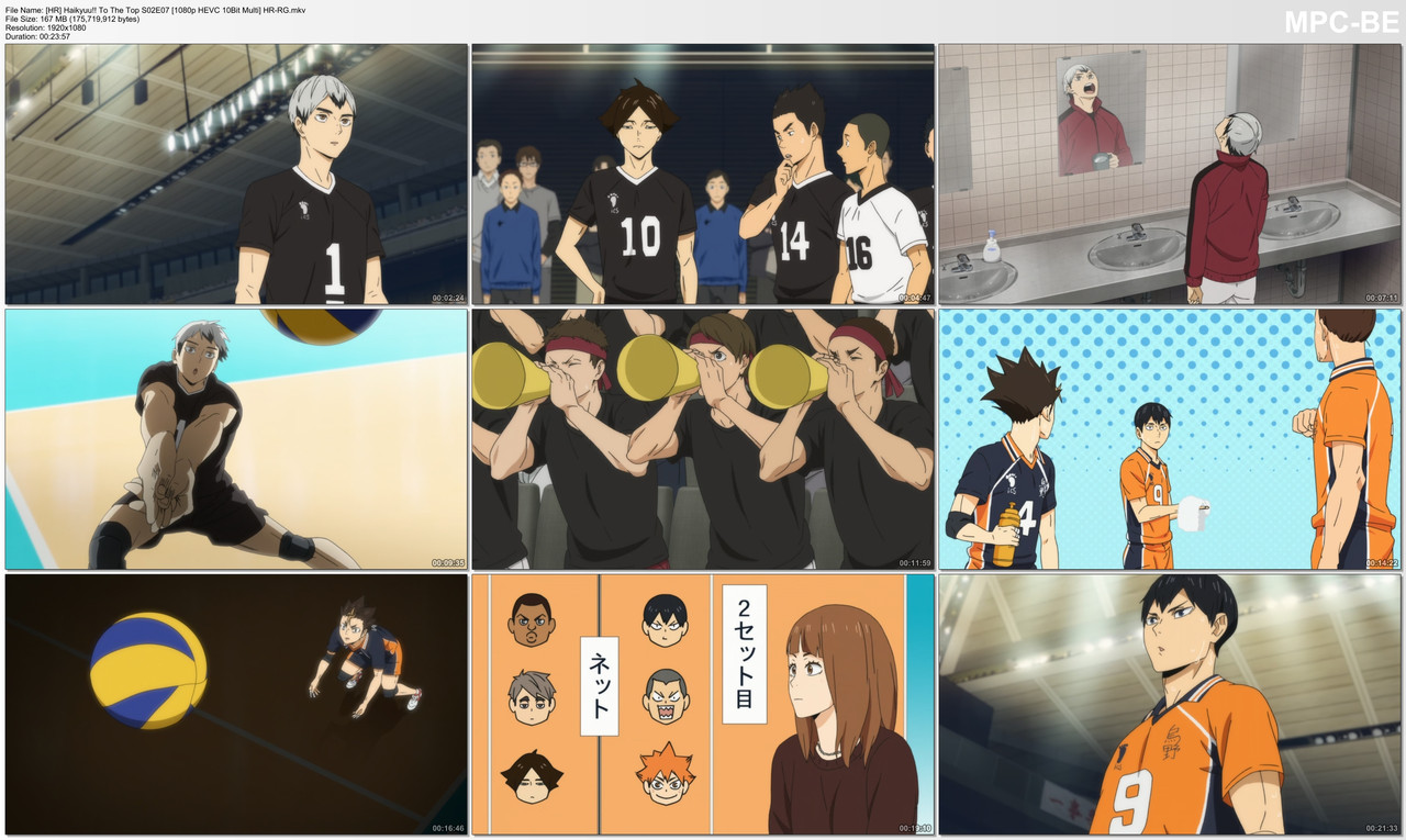 [HR] Haikyuu!! To The Top S02E07 [1080p HEVC 10Bit Multi] HR-RG.mkv_thumbs