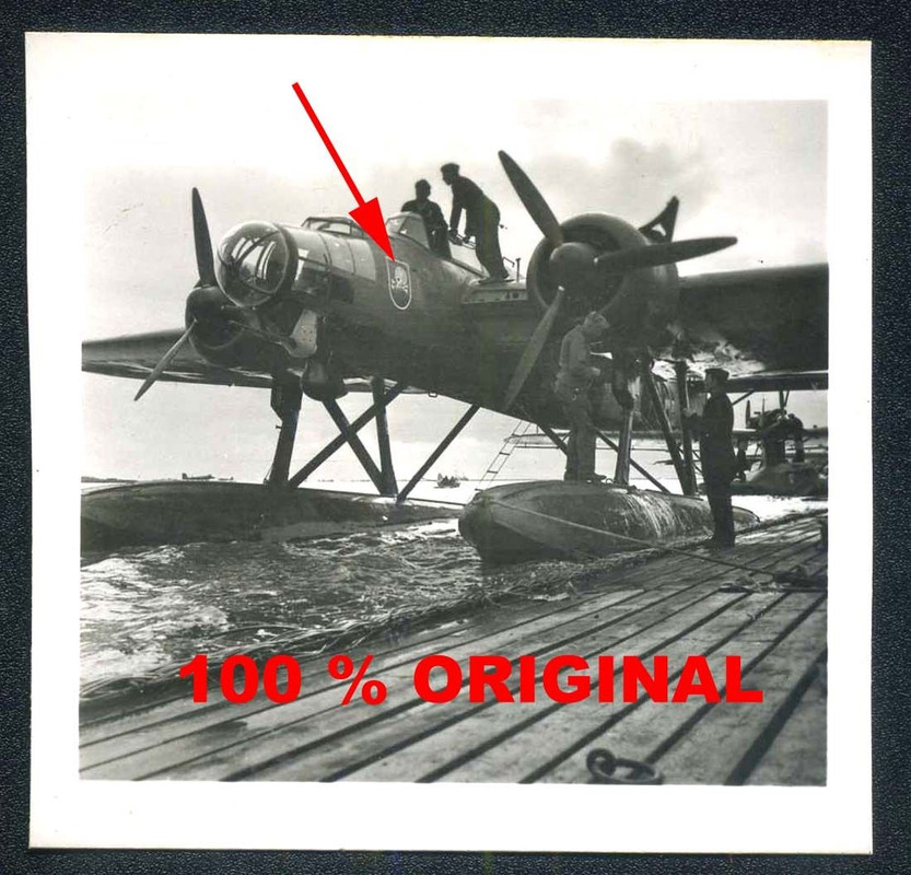 WK2 PK FLUGZEUG FOTO - Arado Ar 196 Seeaufklärer