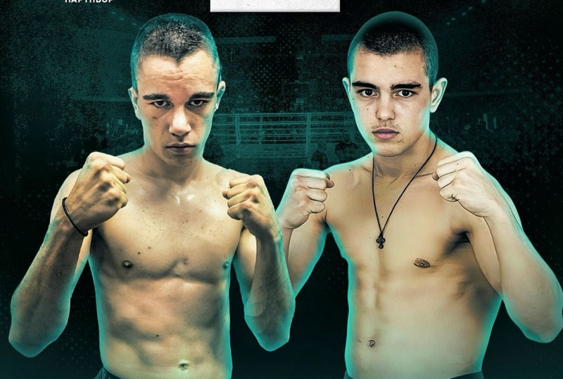 Млади таланти в муайтай битка с ММА ръкавици в MAX FIGHT 57