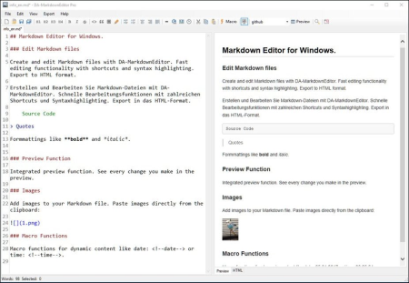 DA MarkdownEditor Pro 1.5.0