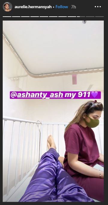 Ashanty temani Aurel Hermansyah