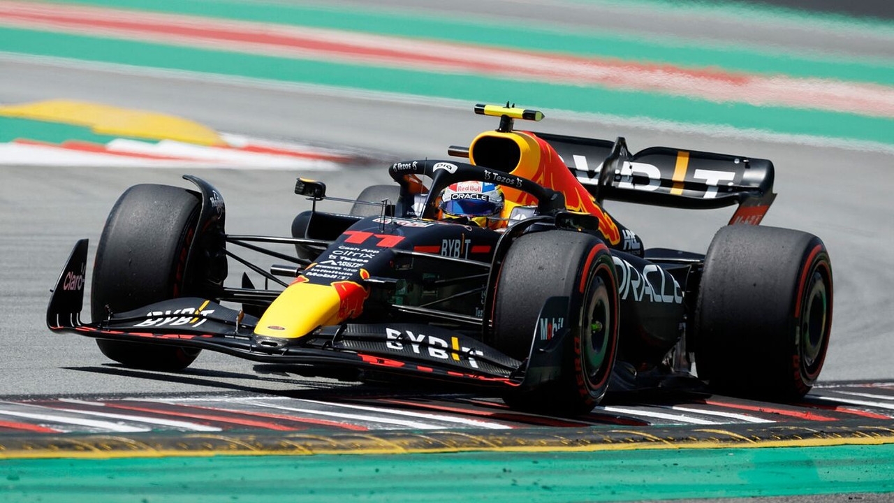 Checo Pérez saldrá quinto en el Gran Premio de España