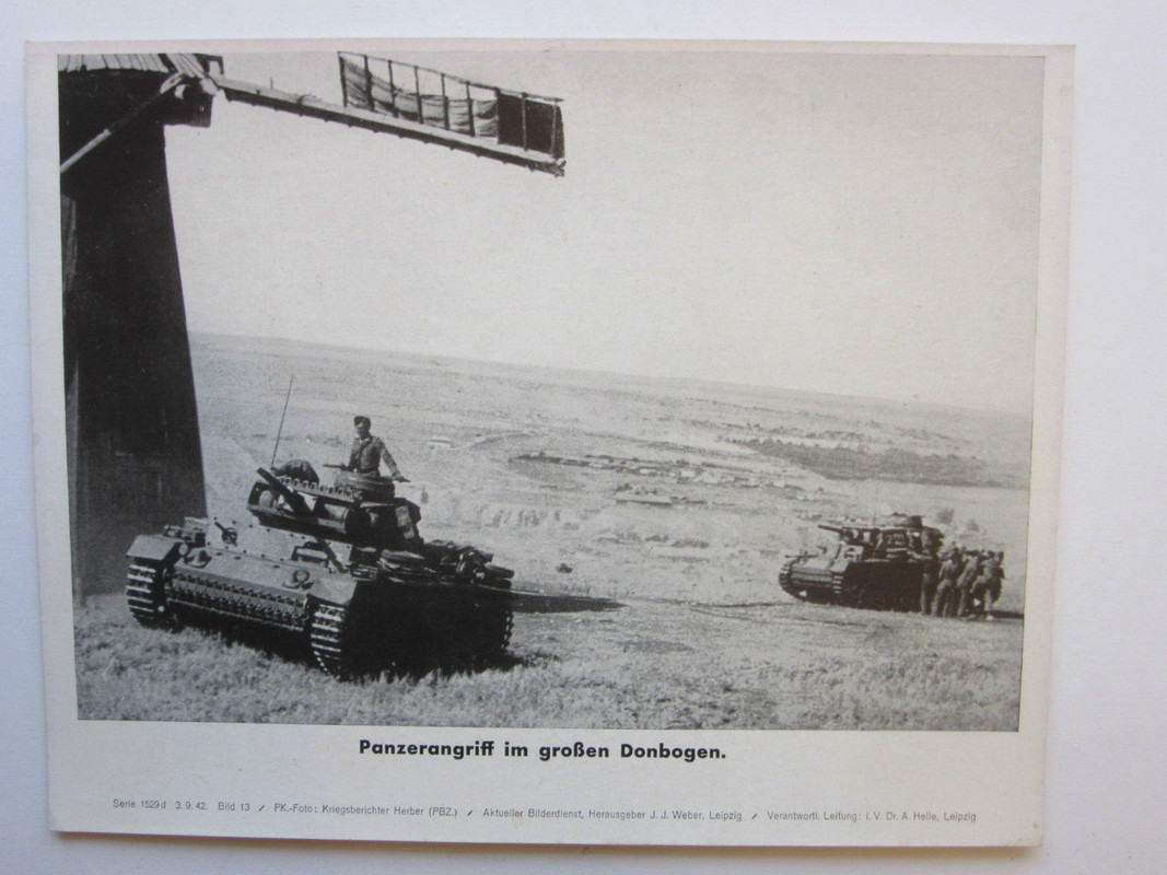 Russland Ostfront PANZER ANGRIFF DONBOGEN WINDMÜ