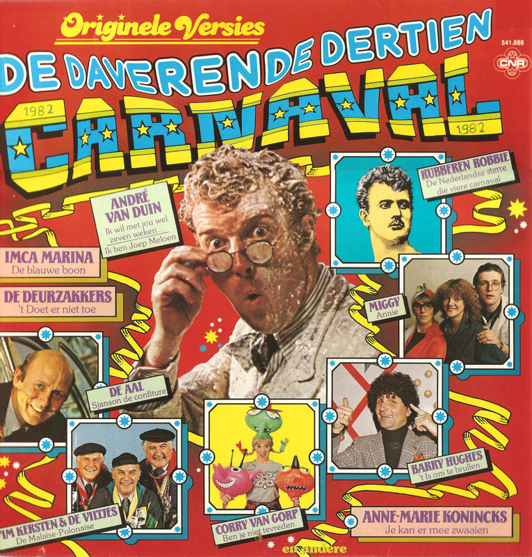 De Daverende Dertien Carnaval 1982 Front