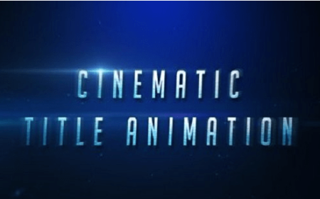 Create a Cinematic Text Animation in Adobe After Effects