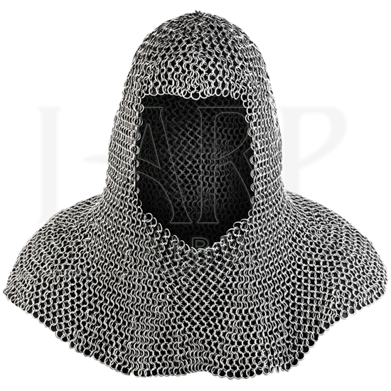 History of religious head coverings Chainmail-coif-550