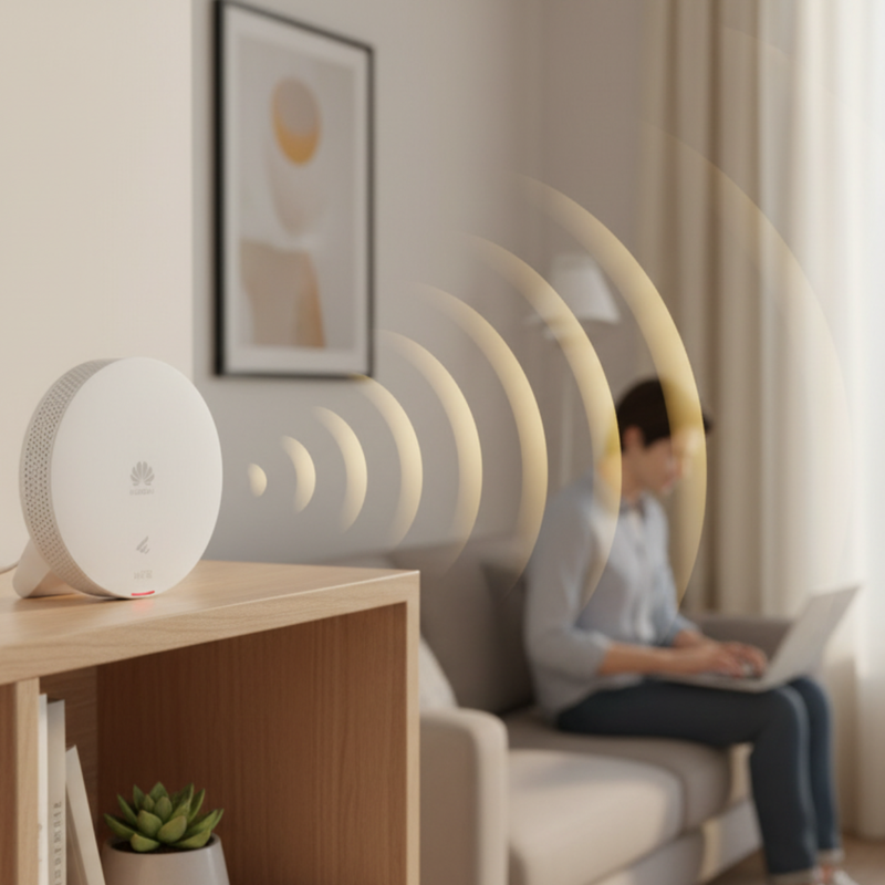 Design fino e moderno do Huawei AP361