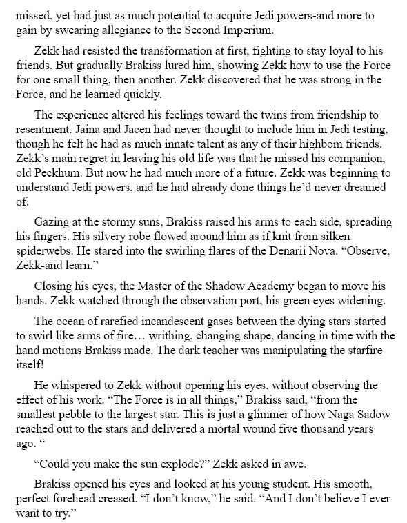 Brakiss could potentially make a sun explode