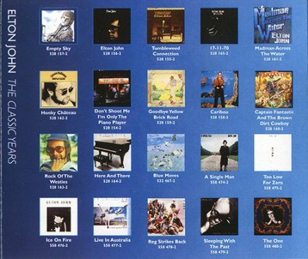 Elton John - The Classic Years Collection (Remastered) (1969-1992) FLAC