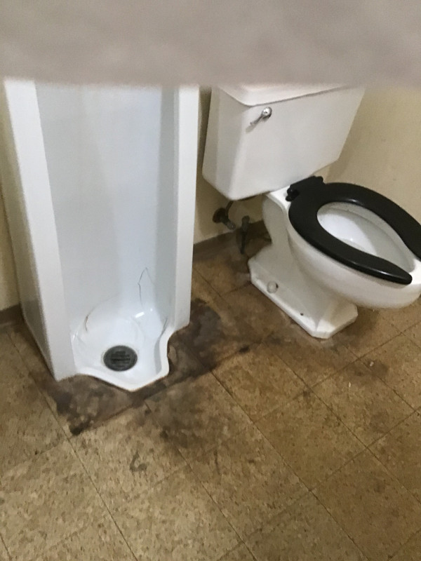 convert floor urinal to wall urinal