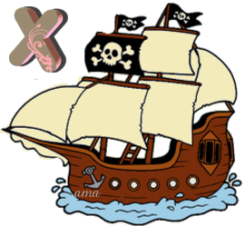 Barco Pirata  X