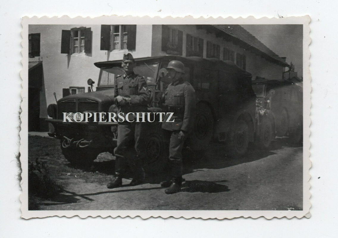 Griechenland v.Larissa SDkfz PKW Kübel Kämpfer Unterkunft Quatie