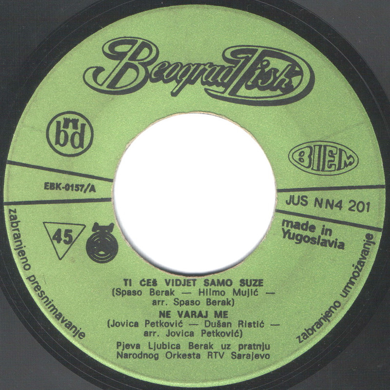 Ljubica Berak 1970 sA