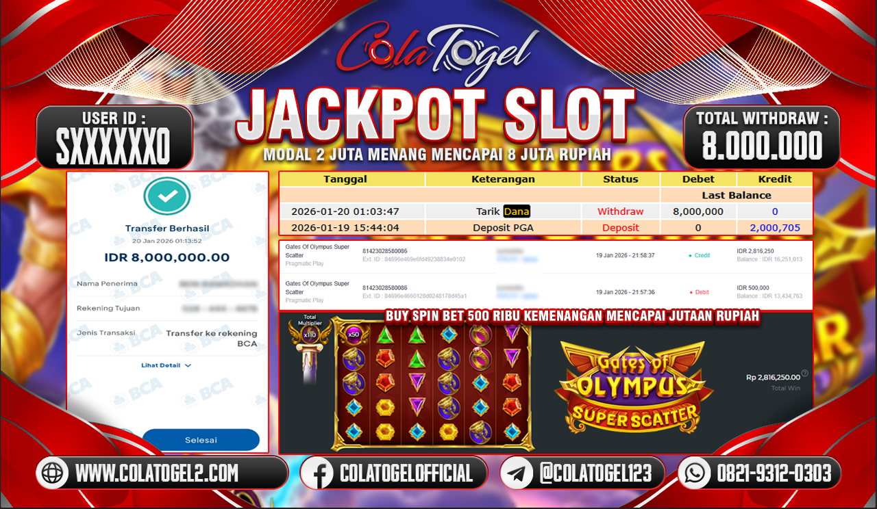 JACKPOT SLOT GACOR!!