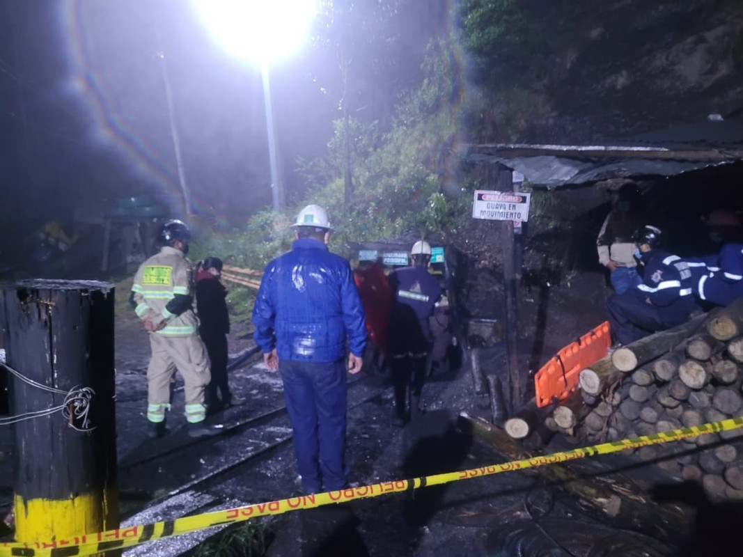 Explosión de una mina de carbón en Colombia dejó cinco muertos