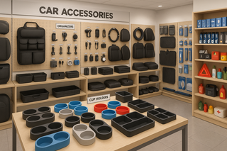 Showcase of popular car accessories