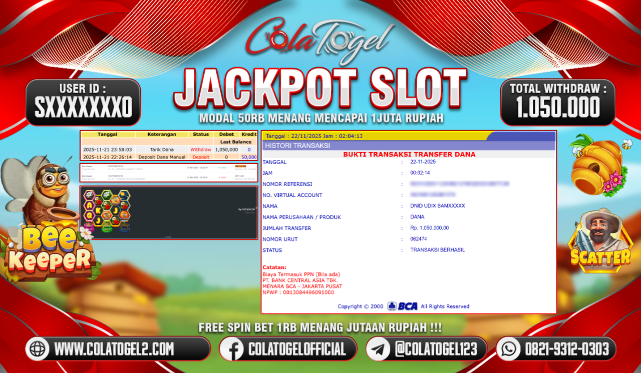 JACKPOT SLOT GACOR!!