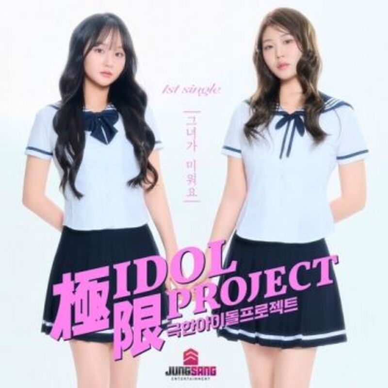 I hate her - 극한아이돌프로젝트 ALBUM COVER IMAGE