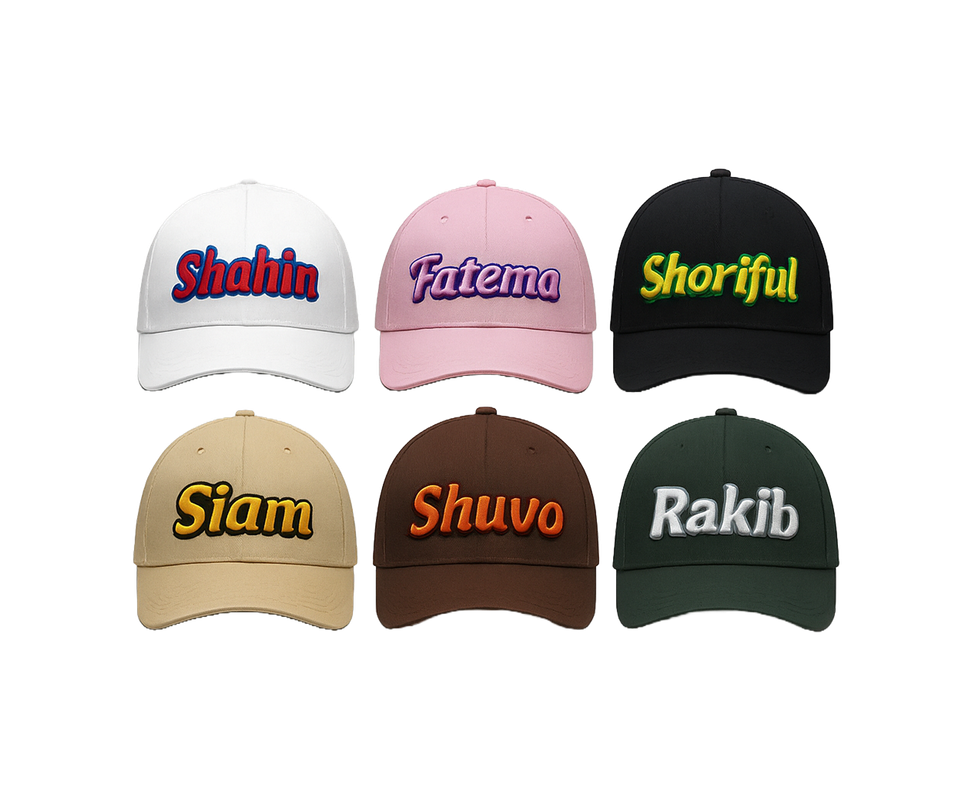 Embroidery Caps
