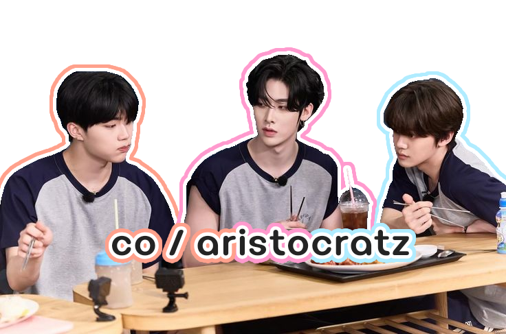 co/aristocratz graphic with them all sat together