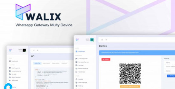 WALIX – WHATSAPP GATEWAY SUPPORT MULTY DEVICE PHP