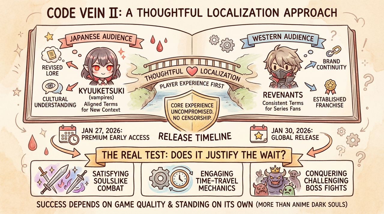 Dark anime-style action RPG game with gothic vampire aesthetic