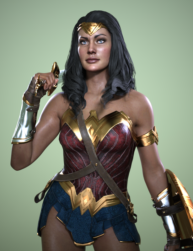 Wonder Woman Free Daz 3D Models