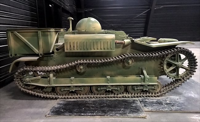 Renault UE Chenillette  en el D-Day Paratroopers Historical Center