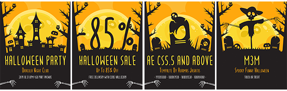 Halloween Promo Pack - 6