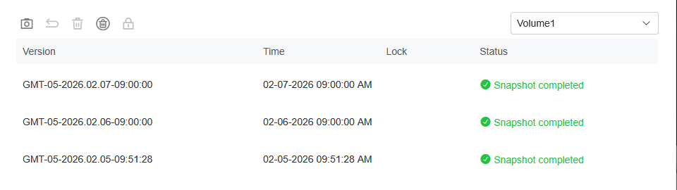 Filesystem Snapshot 2
