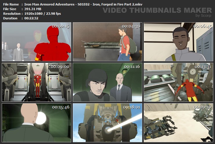 Iron Man Armored Adventures - S01E02 - Iron, Forged in Fire Part 2.mkv