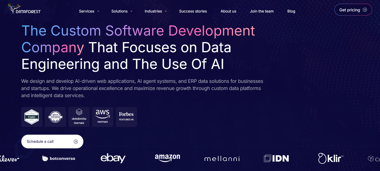 Machine Learning Consultants Data Forest