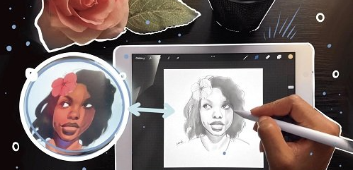 Digital Illustration: Shading Techniques for Portraits with Procreate