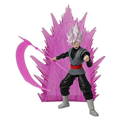 Amazon: Dragon Ball Super Goku Black Rose Power Up Figura Articulada de 6.5 Posable Original de Bandai 